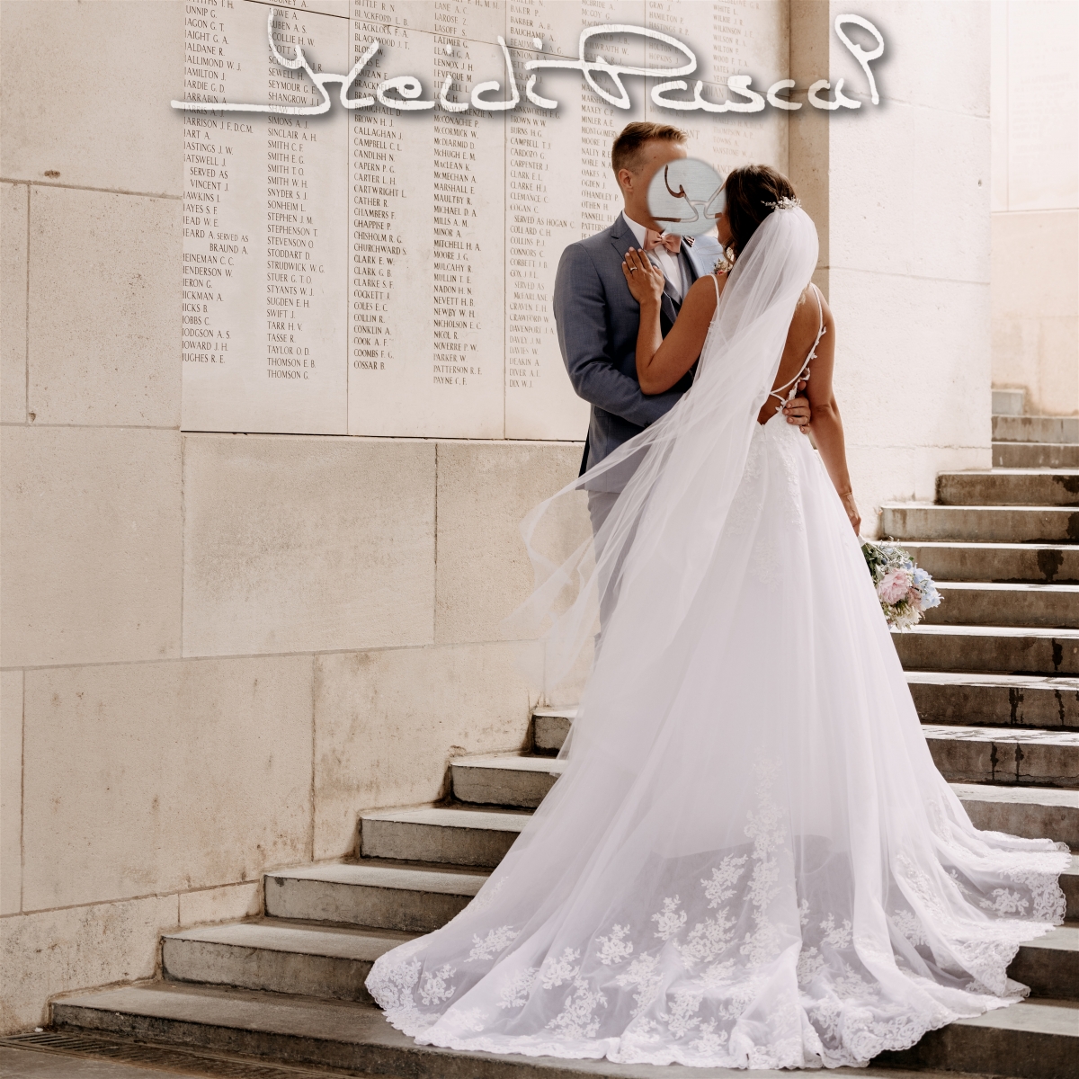 designer wedding dress trouwjurk Heidi Pascal
